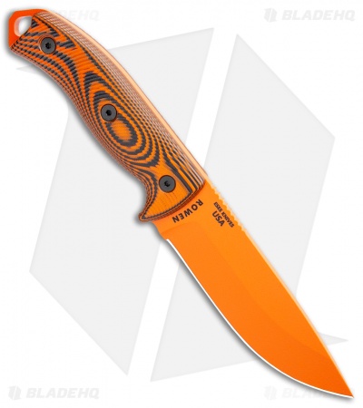 ESEE Knives ESEE-5POR-006 Fixed Blade Knife Orange/Black 3D G-10 (5.25" Orange)