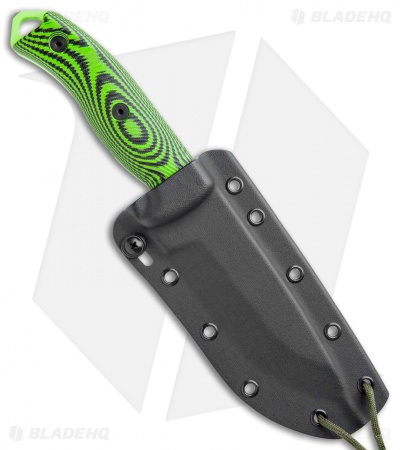 ESEE Knives ESEE-5PVG-007 Fixed Blade Knife Green/Black 3D G-10 (5.25" Green)