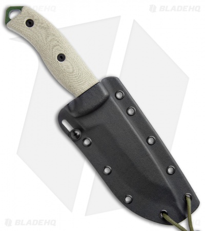 ESEE Knives ESEE-5POD-017 Fixed Blade Knife Green 3D Micarta (5.25" OD Green)