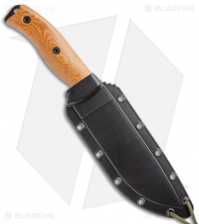 ESEE Knives ESEE-6PB-011 Fixed Blade Knife Natural 3D Micarta (6.5" Black)