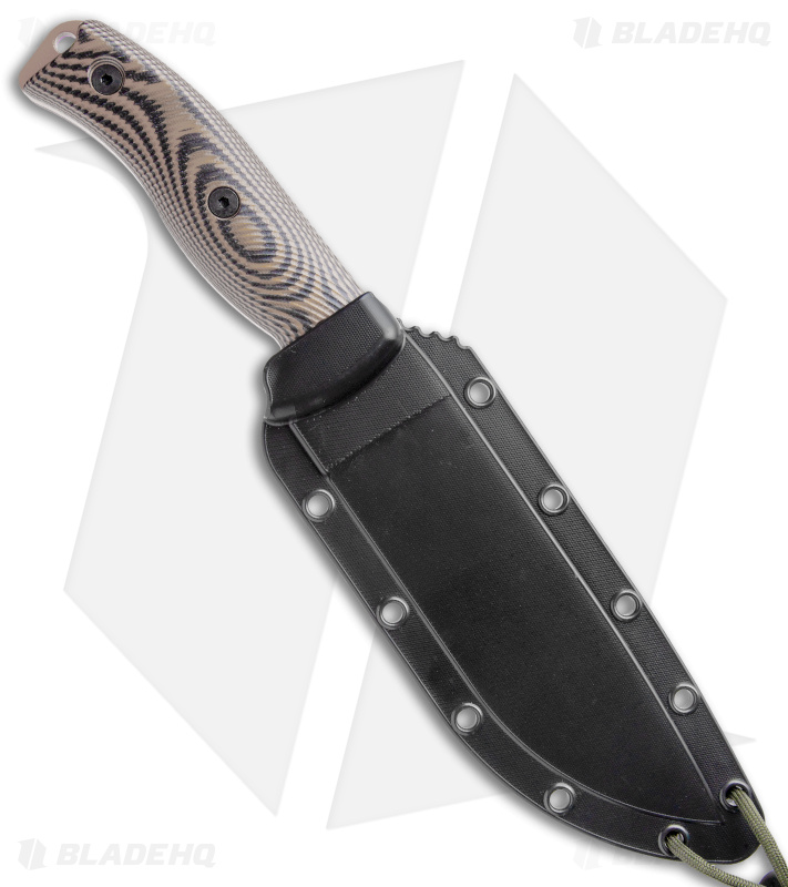ESEE Knives ESEE-6PDT-005 Fixed Blade Knife Coyote/Black 3D G-10 (6.5" Tan)