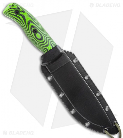 ESEE Knives ESEE-6PVG-007 Fixed Blade Knife Green/Black 3D G-10 (6.5" Green)