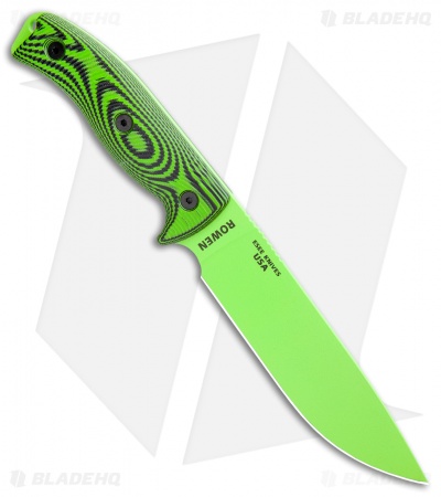 ESEE Knives ESEE-6PVG-007 Fixed Blade Knife Green/Black 3D G-10 (6.5" Green)