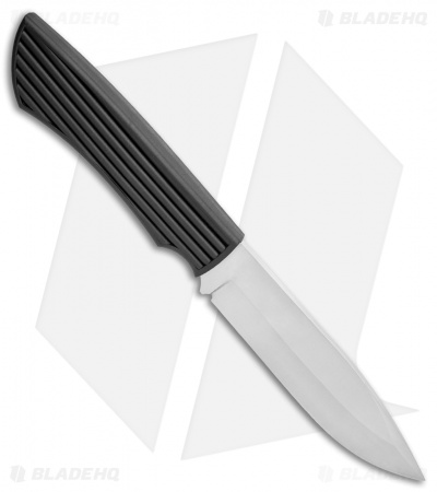 Fallkniven Taiga Forester 2 Fixed Blade Knife Black Thermorun (4.50" Satin)