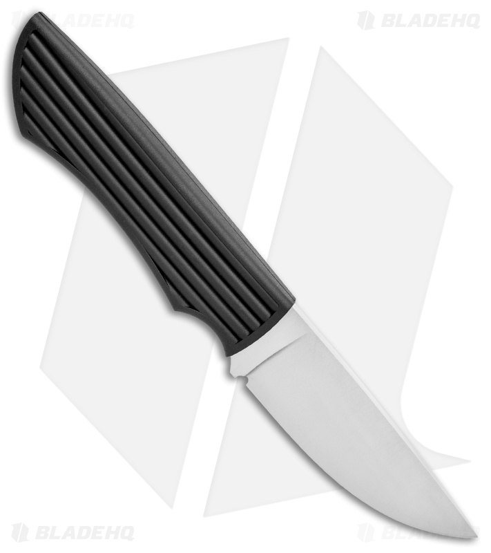 Fallkniven Taiga Hunter 2 Fixed Blade Knife Black Thermorun (2.875" Satin)
