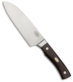 Fallkniven CMT Chefs Delta Fixed Blade Knife Maroon Micarta (6.3" Satin)