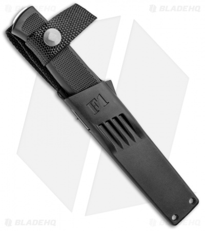 Fallkniven Knives F1 Knife Black w/ Zytel Sheath (3.8" Satin)