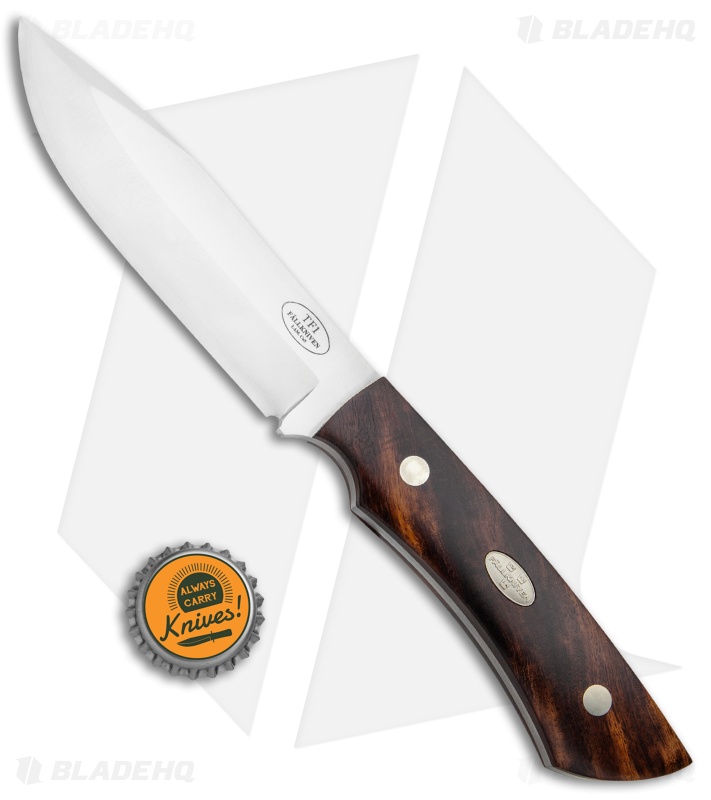 Fallkniven Taiga Forester 1 Fixed Blade Knife Desert Ironwood (4.50" Satin)