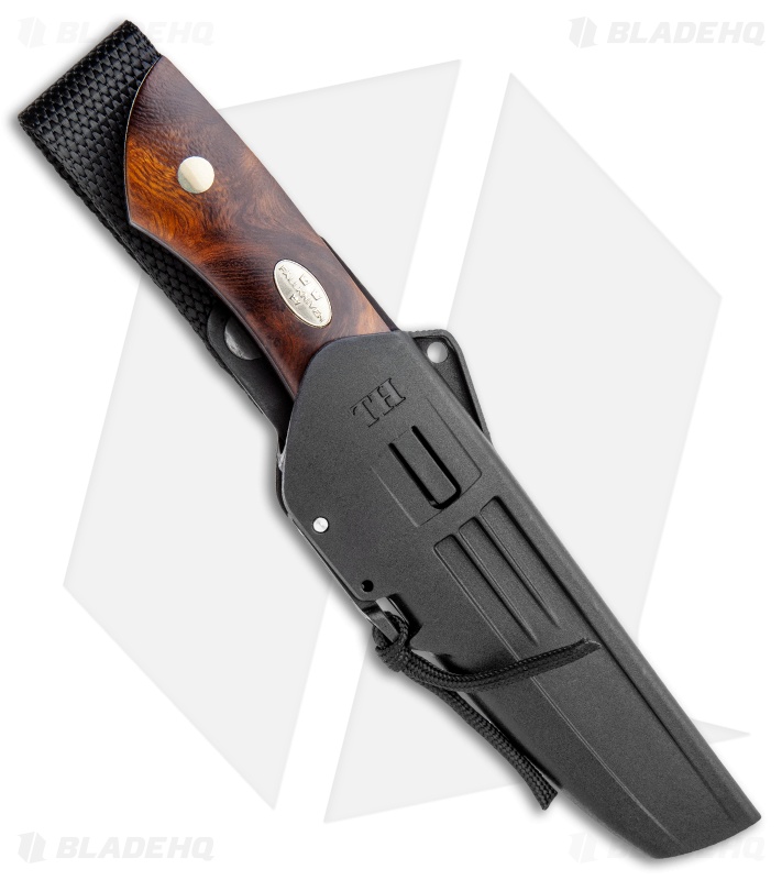 Fallkniven Taiga Hunter 1 Fixed Blade Knife Desert Ironwood (2.875" Satin)