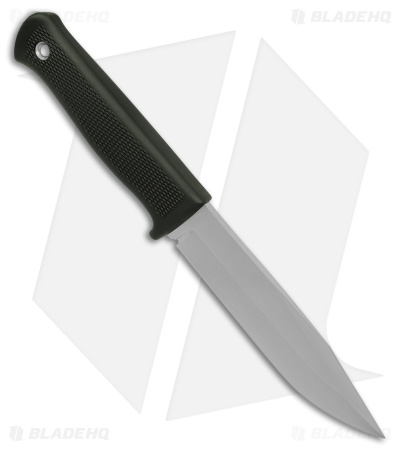 Fallkniven Knives S1 Forest Knife Black Thermorun  (5.1" Satin )