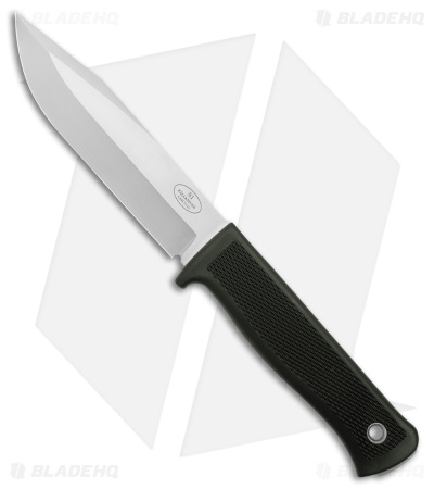 Fallkniven Knives S1 Forest Knife Black Thermorun  (5.1" Satin )