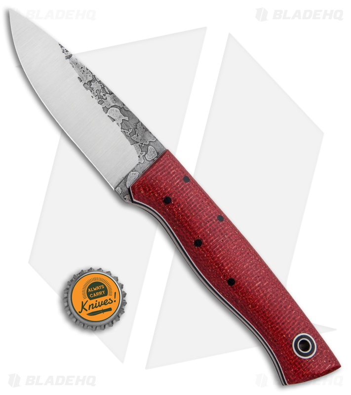 Fiddleback Forge Bushfinger - Fixed Blade Knife | Cherry | Blade HQ