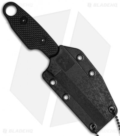 Fox Knives Compso Neck Knife (3" Black) FX-304