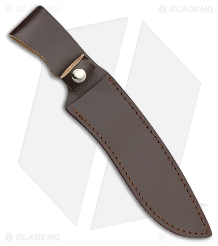 BlackFox Hunting Recurve Fixed Blade Knife Pakkawood (7.25" Satin)
