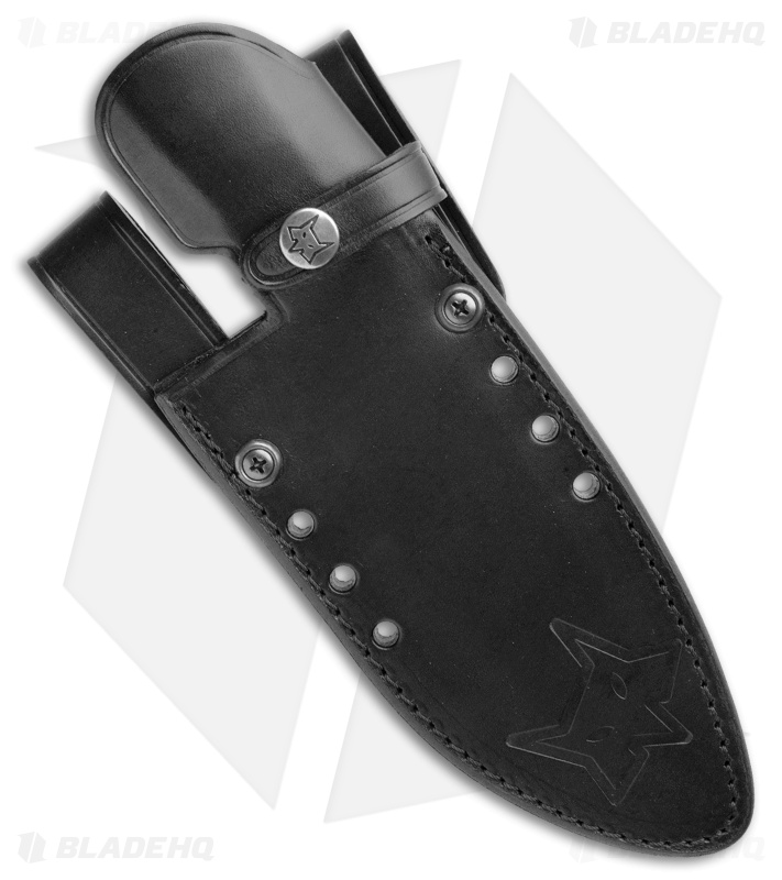 Fox Knives Bushman Fixed Blade Knife Micarta (6.25" Gray) FX-609 OD