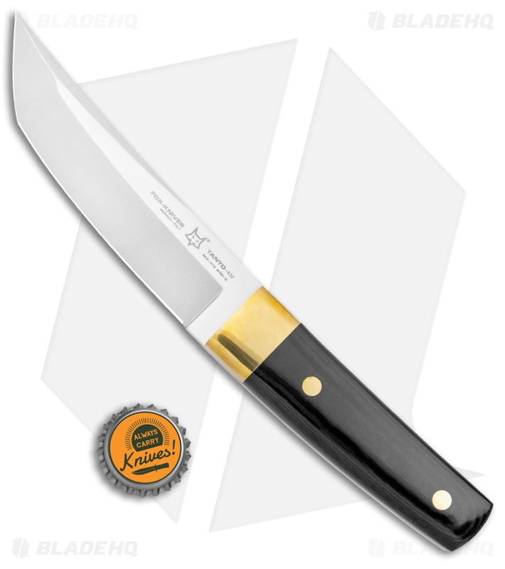 Fox Knives Colt Samurai Tanto Fixed Blade Knife (5.5