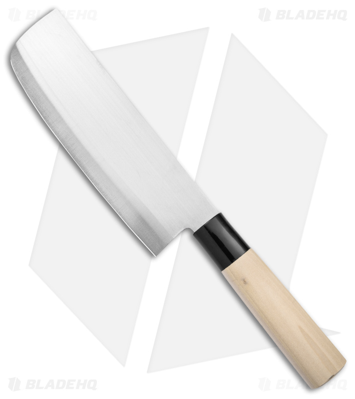 Fox Knives Nakiri Fixed Blade Knife Maple (6.75" Satin)