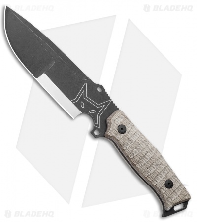 Fox Knives Sherpa Fixed Blade Knife | Green Micarta - Blade HQ