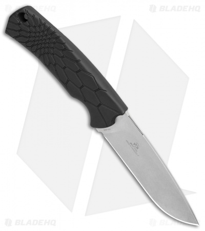 Fox Knives Vox Core Fixed Blade Knife Black (4.4" Stonewash)