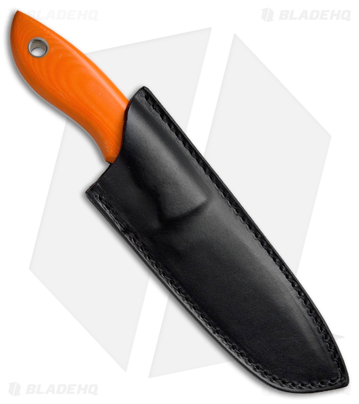 Fox Knives Vox Njall Fixed Blade Knife Orange G-10 (4.25" Satin) FX-511 OR