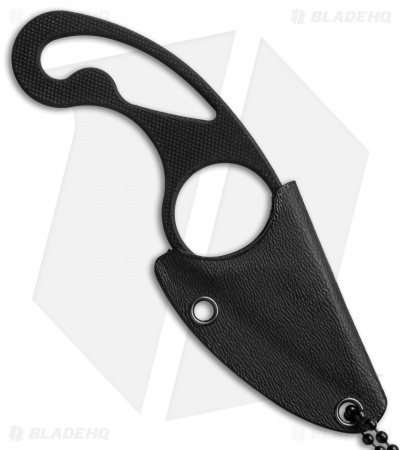 Fred Perrin Mini Griffe Fixed Blade Knife G-10 (1.375" Black)