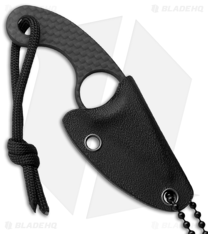Fred Perrin La Mini Griffe Carbone Fixed Blade Knife Carbon Fiber (1.375")