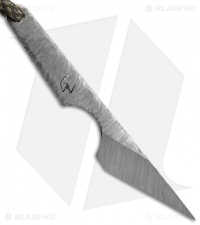 Gavko Custom Knives Gavidashi Fixed Blade Neck Knife Chisel Kydex (2" Bark) #4