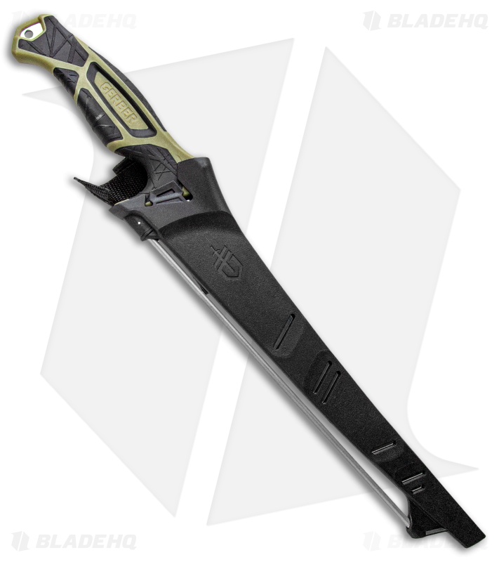 Gerber Controller 10" Fillet Fishing Knife Fixed Blade (10" Satin) 