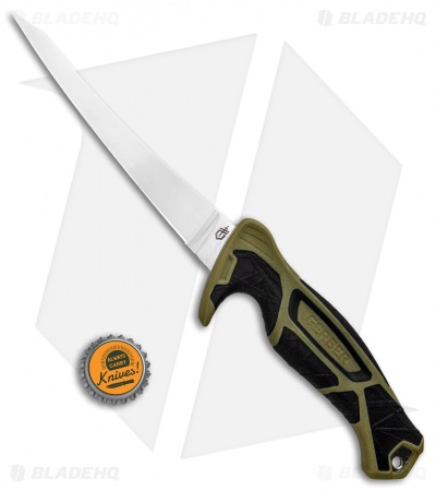 Gerber Controller 6" Fillet Fishing Knife Fixed Blade (6" Satin) 