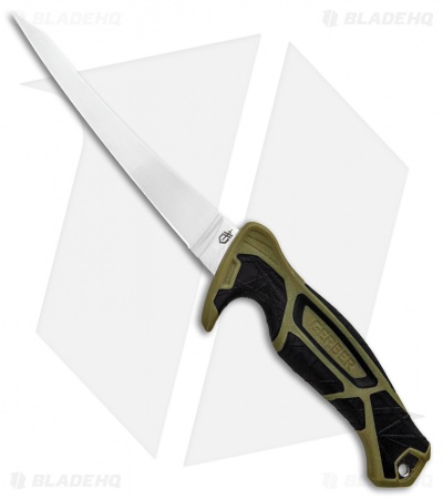 Gerber Controller 6" Fillet Fishing Knife Fixed Blade (6" Satin) 
