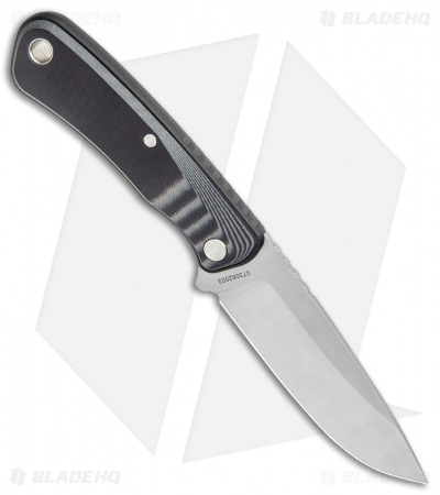 Gerber Downwind Drop Point Fixed Blade Knife Black (4.3" Satin) 30-001816