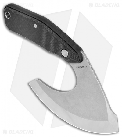 Gerber Downwind Ulu Fixed Blade Black G-10 (3.5" Satin) 30-001822