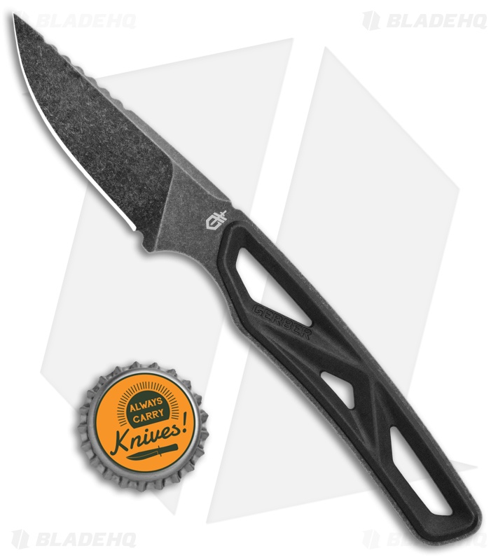 Gerber EXO-MOD Caper Fixed Blade Knife Black (Stonewash) 30-001801