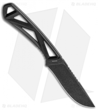 Gerber EXO-MOD Drop Point Fixed Blade Knife Black (Stonewash) 30-001800