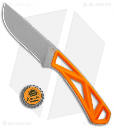 Gerber EXO-MOD Drop Point Fixed Blade Knife Orange (Stonewash) 30-001796