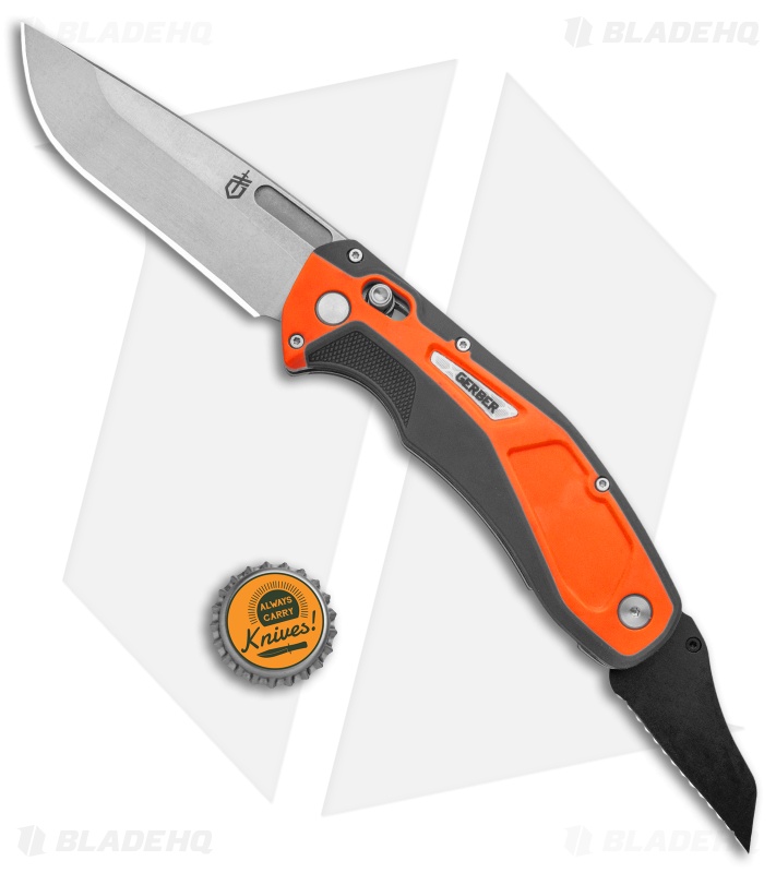Gerber Randy Newberg DTS - Hunting Knife | Orange/Gray | Blade HQ