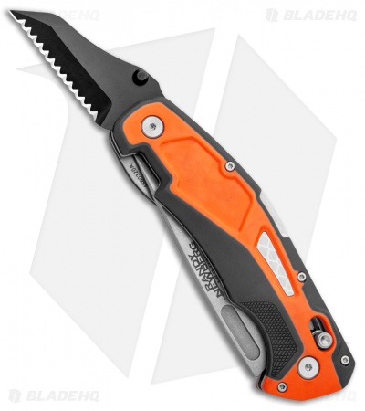Gerber Randy Newberg DTS Pivot Lock Knife Gray/Orange Rubber (3.8" SW)