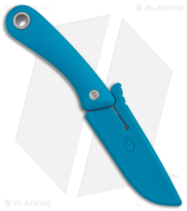Gerber Spine Fixed Blade Knife Cyan Blue (3.75 Stonewash) 30-001498