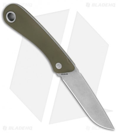 Gerber Spine Fixed Blade Knife Sage Green (3.75 Stonewash) 30-001497