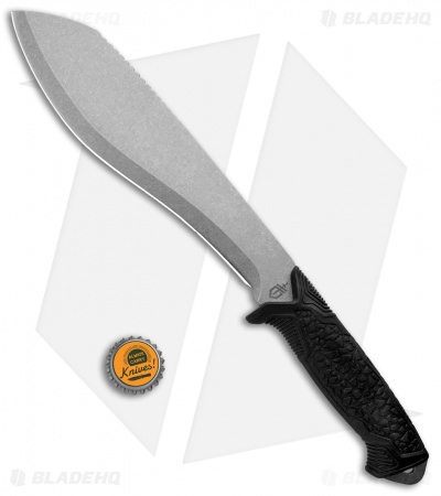Gerber Versafix 14" Machete Fixed Blade Knife Black (9" Stonewash) 31-003473