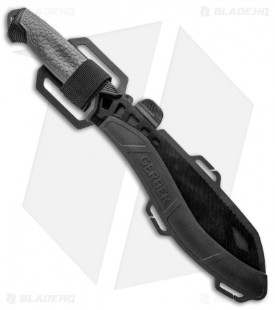 Gerber Versafix Pro 14" Machete Fixed Blade Knife Gray (9" Black ) 31-003471