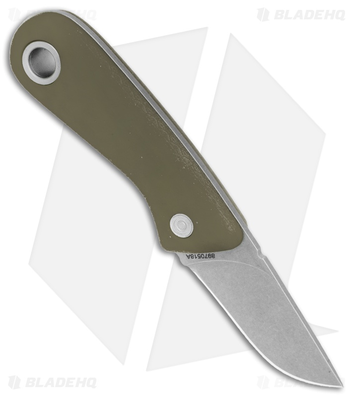 Gerber Vertebrae Fixed Blade Knife Sage Green (2.4" Stonewash) 30-001500