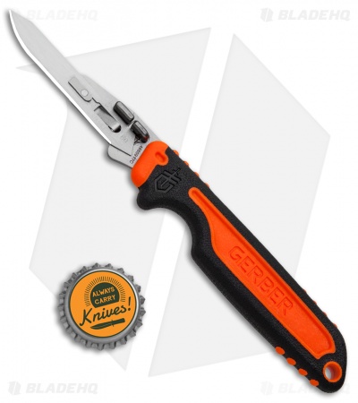 Gerber Vital Fixed Blade Knife Orange GFN (3" Satin) G3006