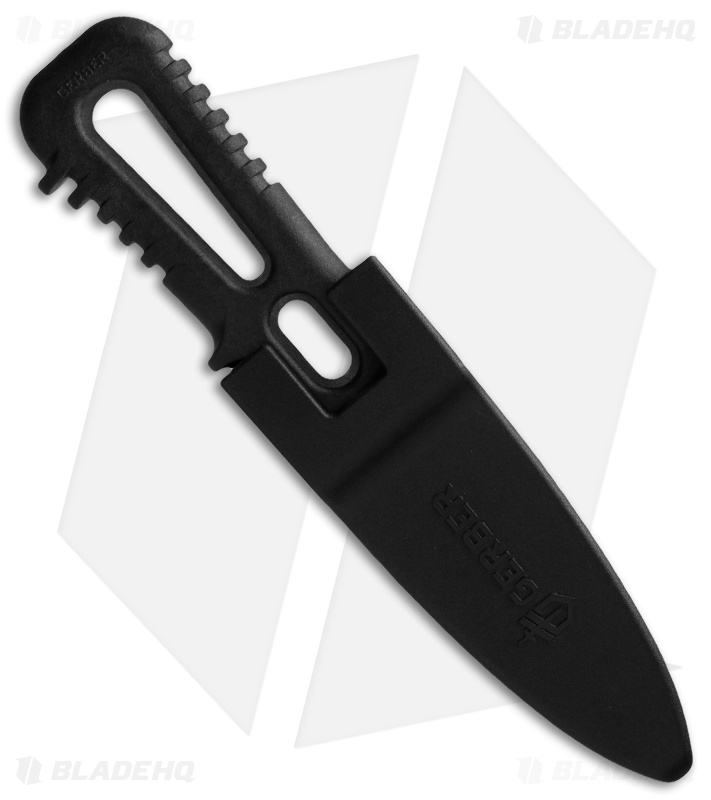 Gerber River Shorty Fixed Blade Dive Knife Black (3