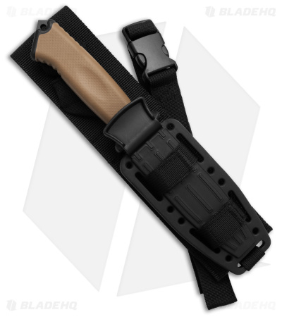Gerber Prodigy Combat Fixed Blade Knife Tan/Black  (4.75" Black) 