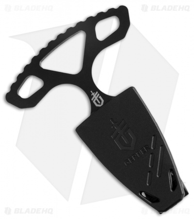 Gerber Uppercut Push Dagger Fixed Blade Knife (2" Black)