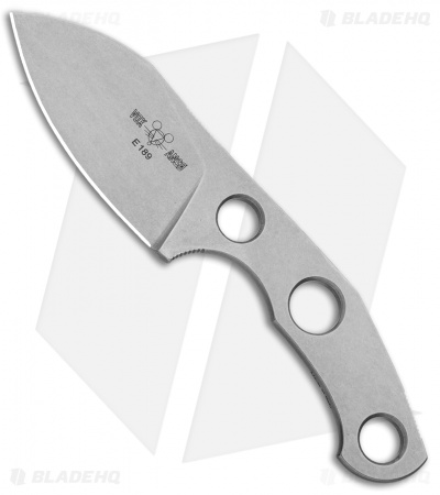 GiantMouse Vox/Anso GMF1 4mm Fixed Blade Knife (2.6" N690) 