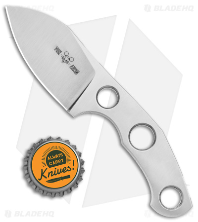 GiantMouse Vox/Anso GMF1-FS 5mm Fixed Blade Knife (2.6" Satin M390) 