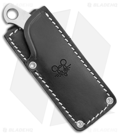 GiantMouse Vox/Anso GMF1-FS 5mm Fixed Blade Knife (2.6" Satin M390) 