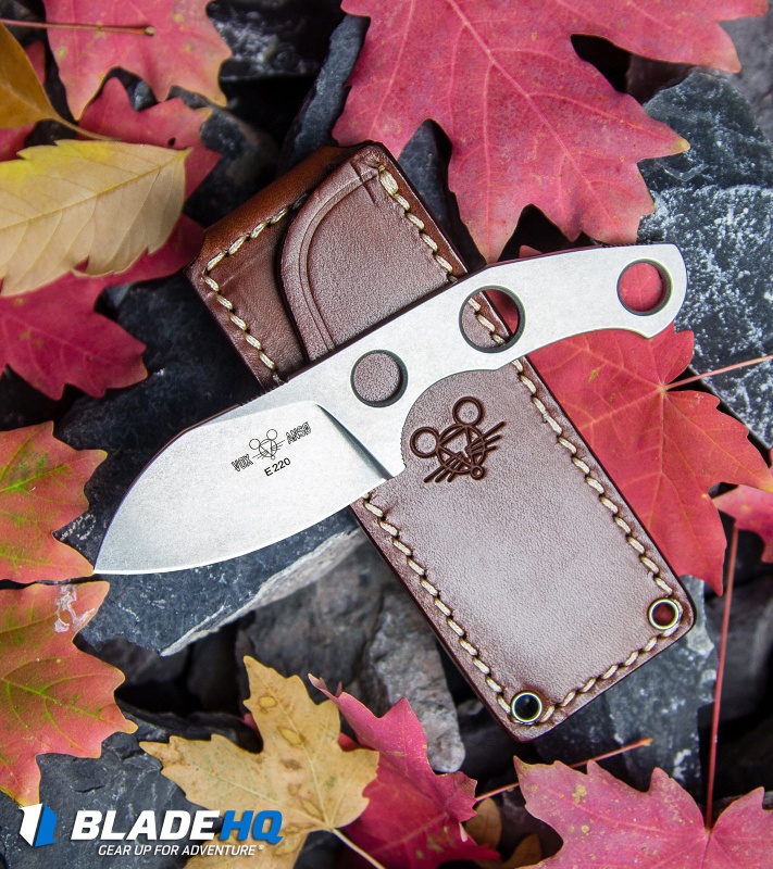 GiantMouse Vox/Anso GMF1-E |Elmax Stainless Fixed Blade | Blade HQ